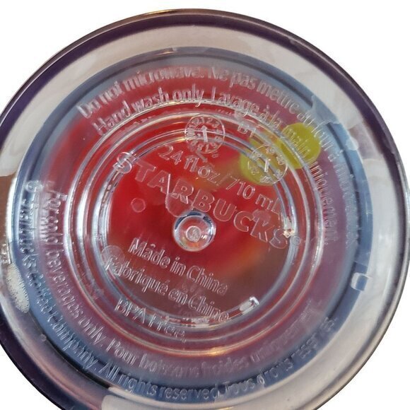 Starbucks White Desert Floral 24oz Double Wall Cold Venti Tumbler - Picture 6 of 12